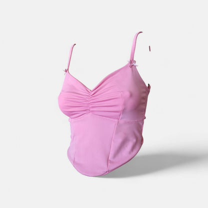 Top Ballerina Frutilla Crema