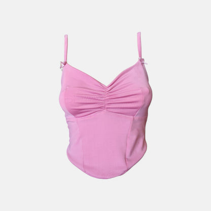 Top Ballerina Frutilla Crema